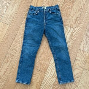 AGOLDE Riley Crop Jean